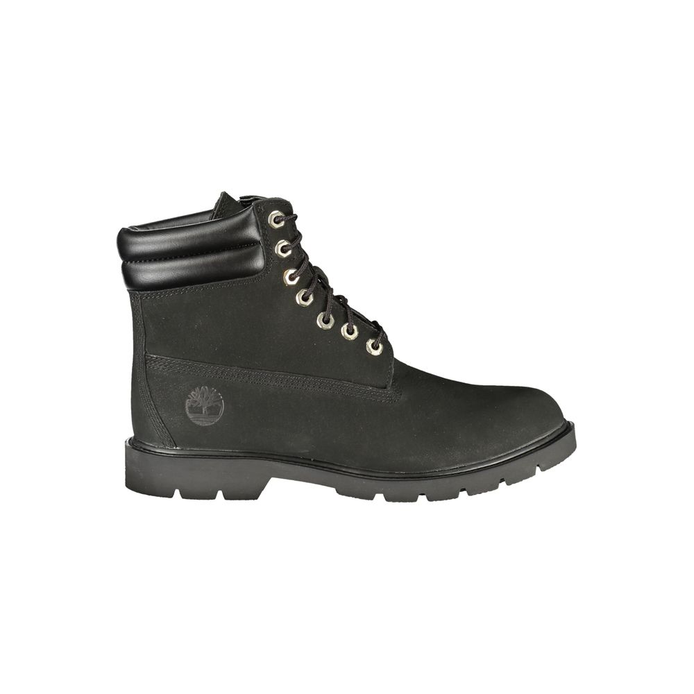 Timberland Nero Δερμάτινο Μποτάκι