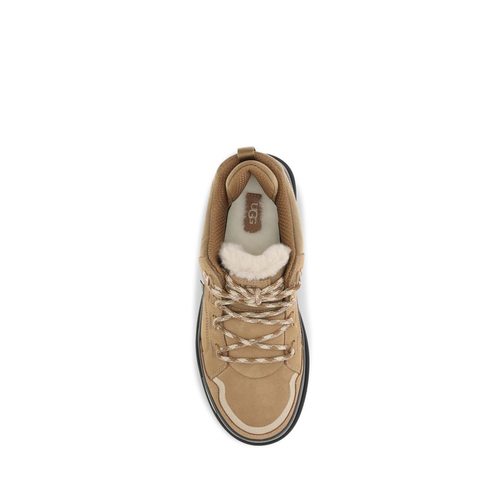 UGG Lowmel Guard GTX Calf Leather Sneakers in Brown