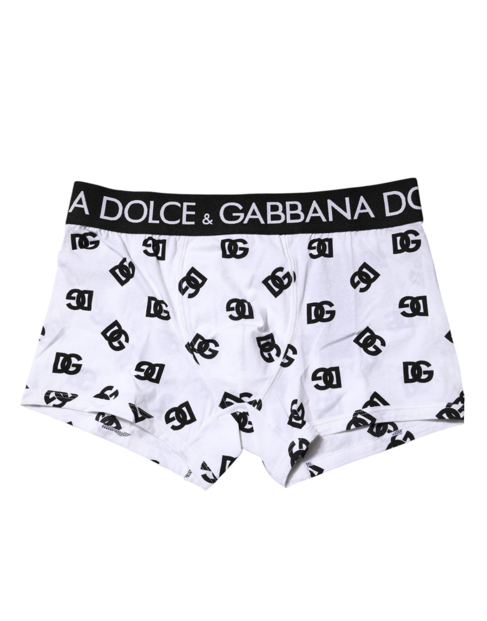 Dolce & Gabbana Cotton Blend Boxer Briefs in White