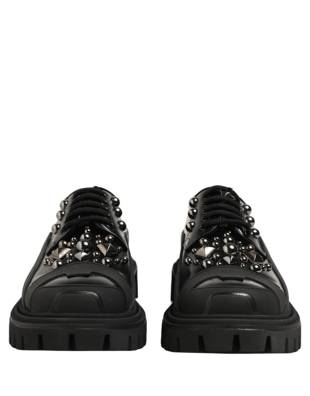 Dolce & Gabbana Derby Παπούτσια από Δέρμα Μοσχαριού σε Μαύρο