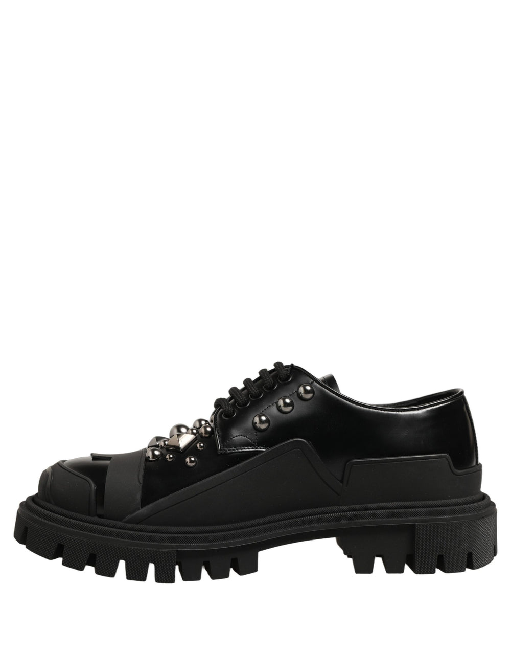 Dolce & Gabbana Derby Παπούτσια από Δέρμα Μοσχαριού σε Μαύρο