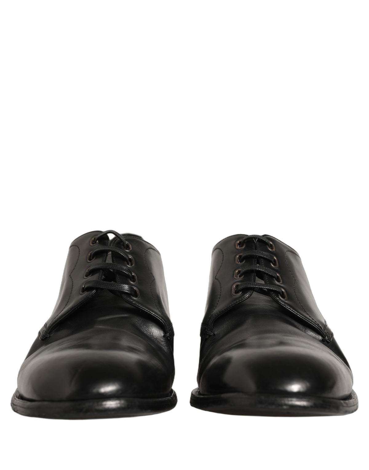 Dolce & Gabbana Derby από Δέρμα Μοσχαριού σε Μαύρο