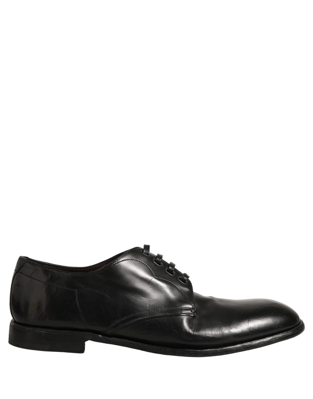Dolce & Gabbana Derby από Δέρμα Μοσχαριού σε Μαύρο