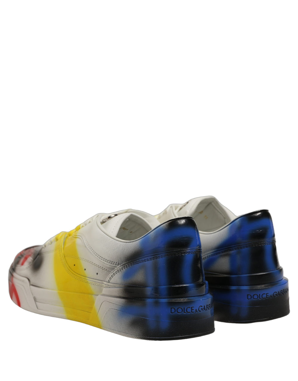 Dolce & Gabbana New Roma Leather Sneakers in Multicolor
