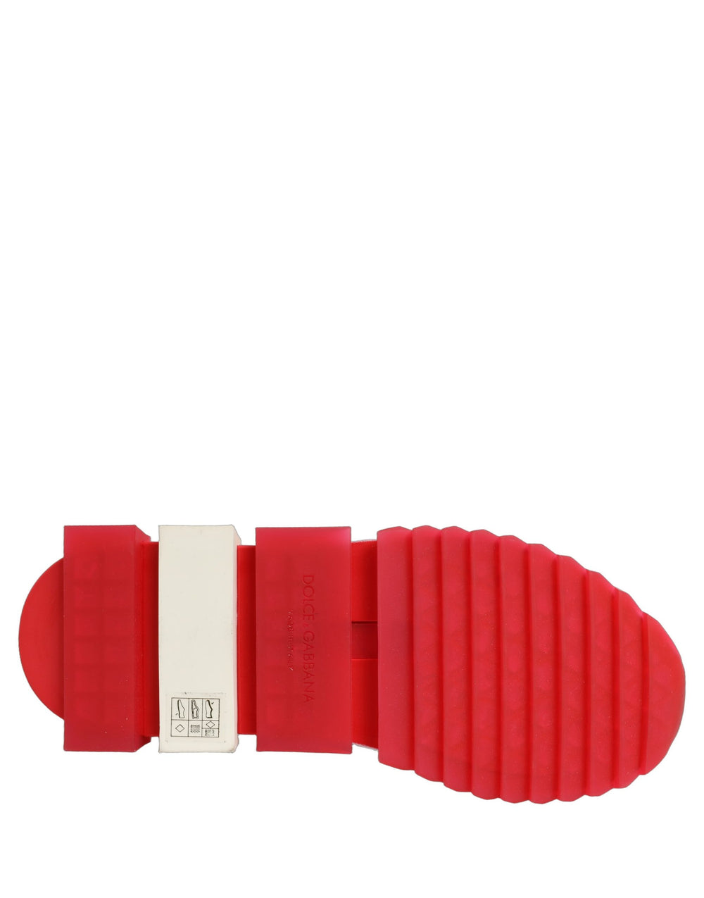 Dolce & Gabbana Sneakers Sorrento Αθλητικό σε Κόκκινο