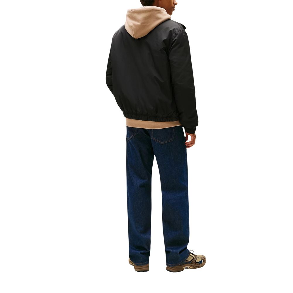 Tommy Hilfiger Black Recycled Polyester Bomber