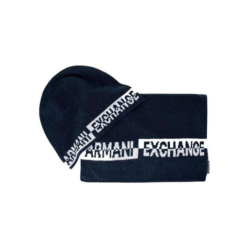Armani Exchange Κασκόλ σε Μπλε