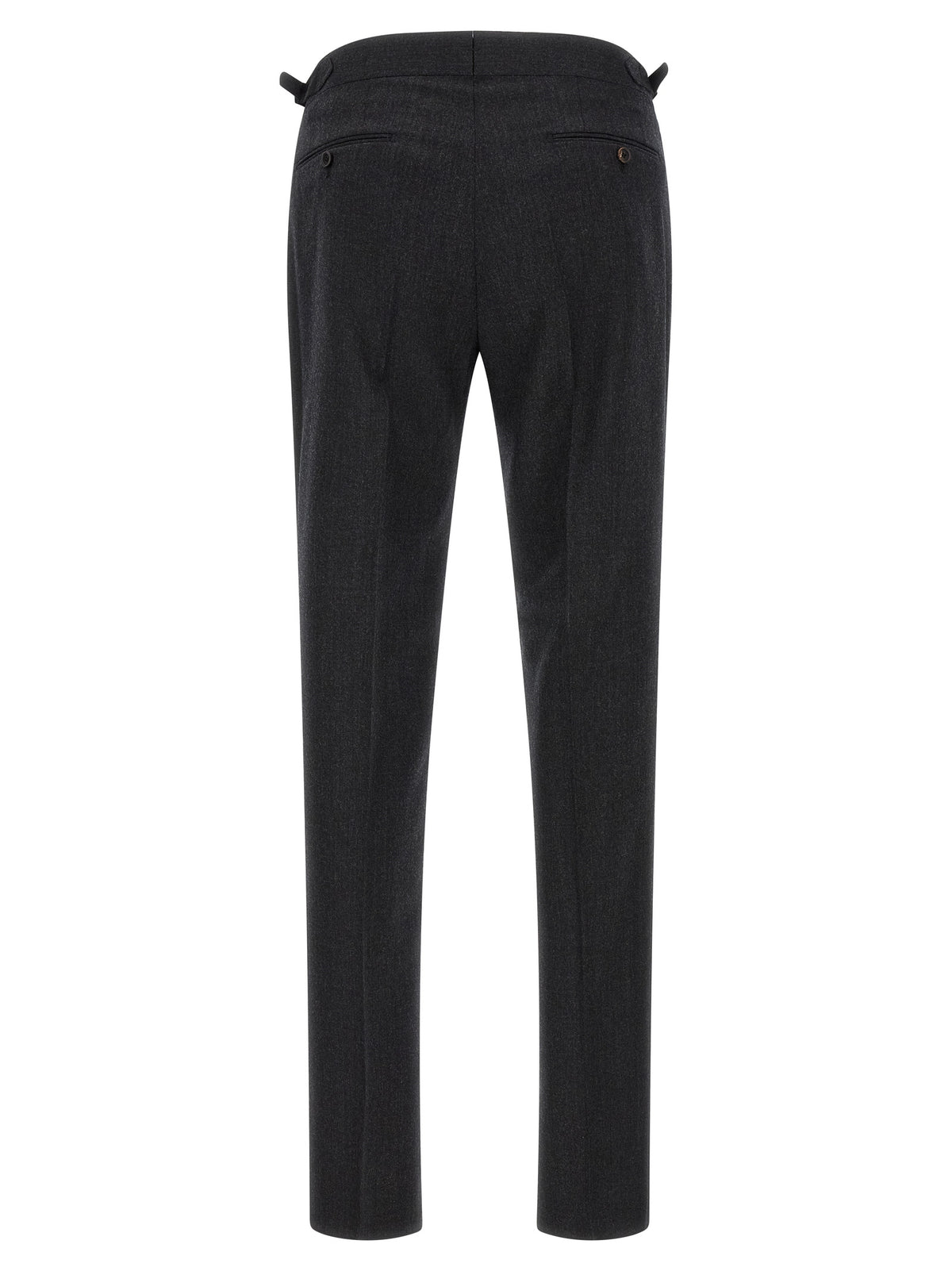 Pal Zileri Wool Dress Trousers in Grey