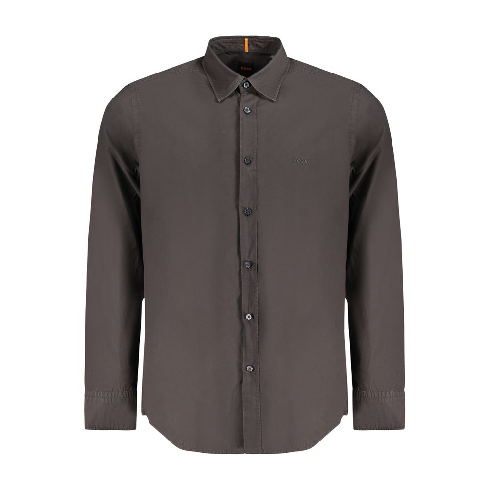 Hugo Boss 100% Cotton Shirt in Black