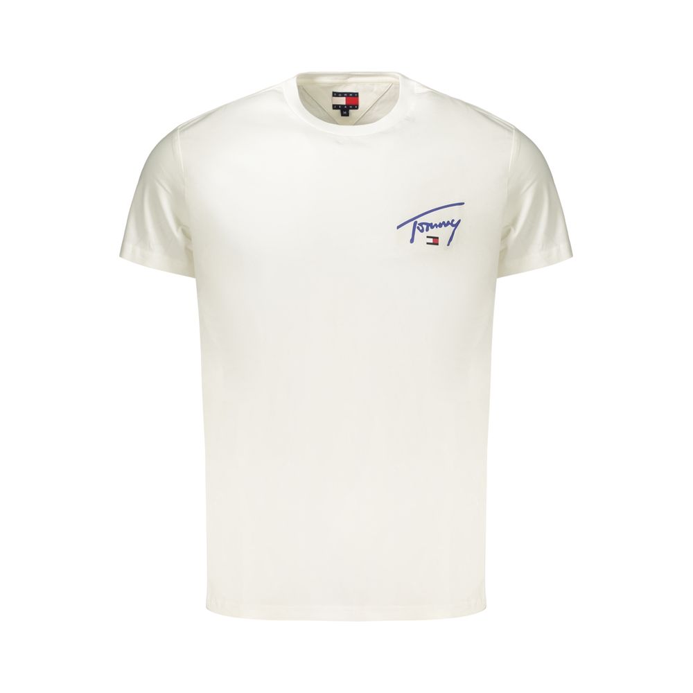 Tommy Hilfiger Λευκό Βαμβακερό T-Shirt