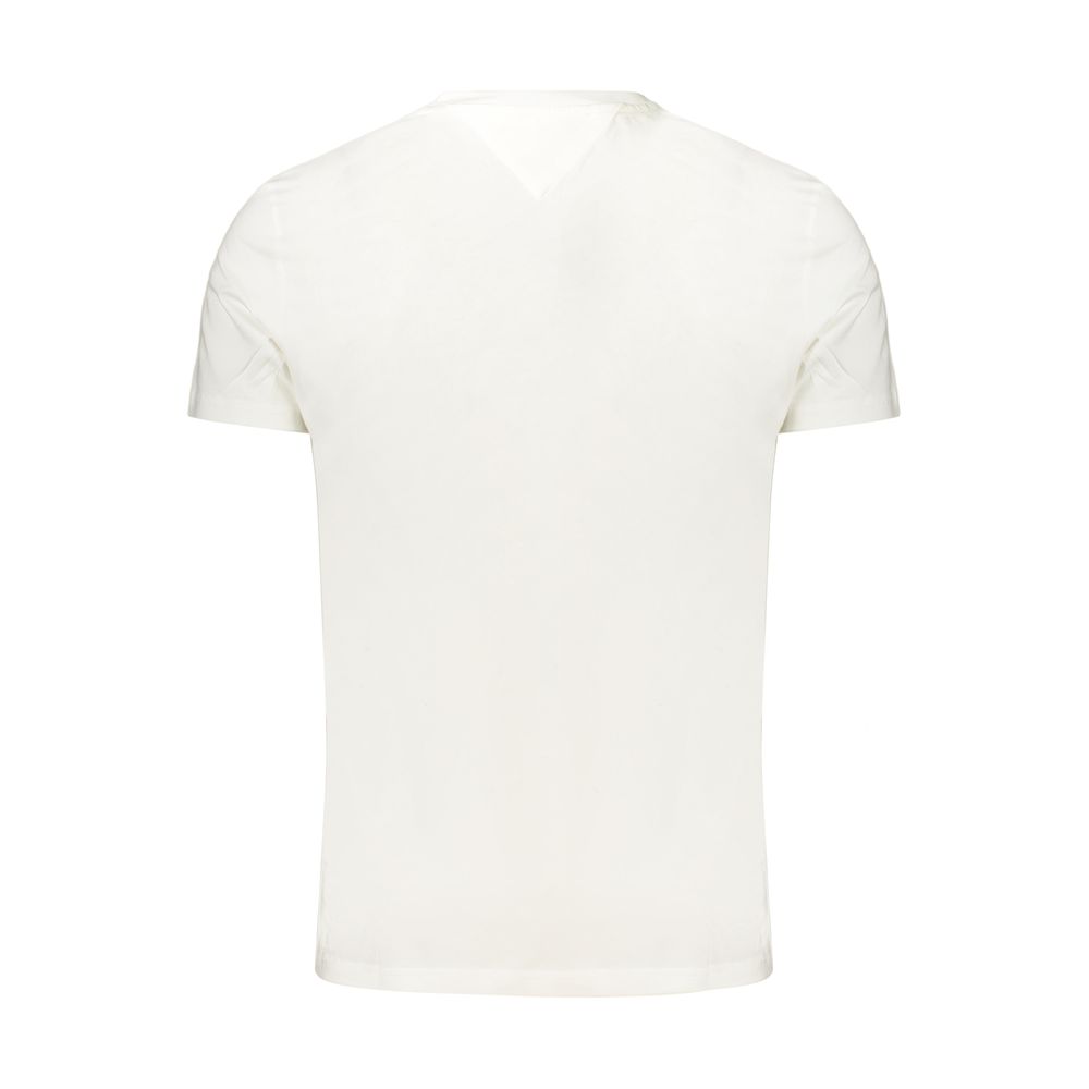 Tommy Hilfiger Λευκό Βαμβακερό T-Shirt