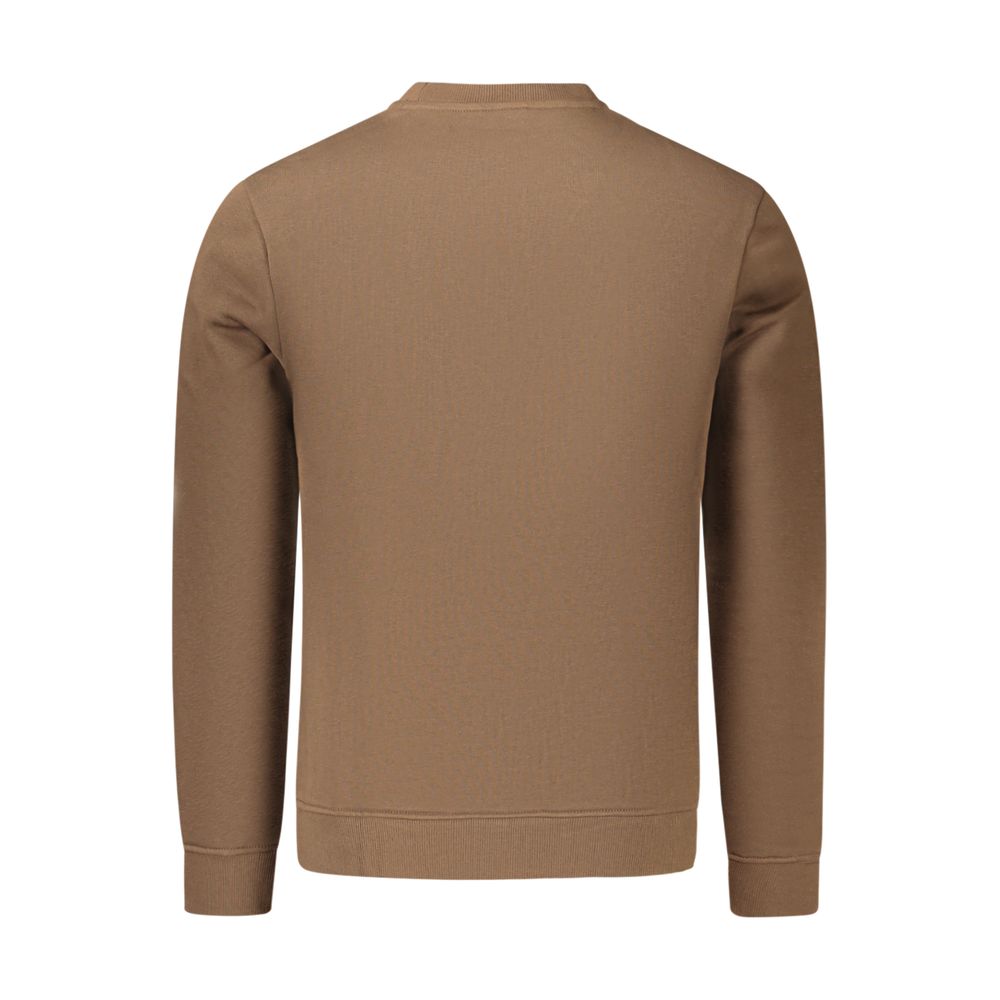 Napapijri Brown Cotton Sweatshirt