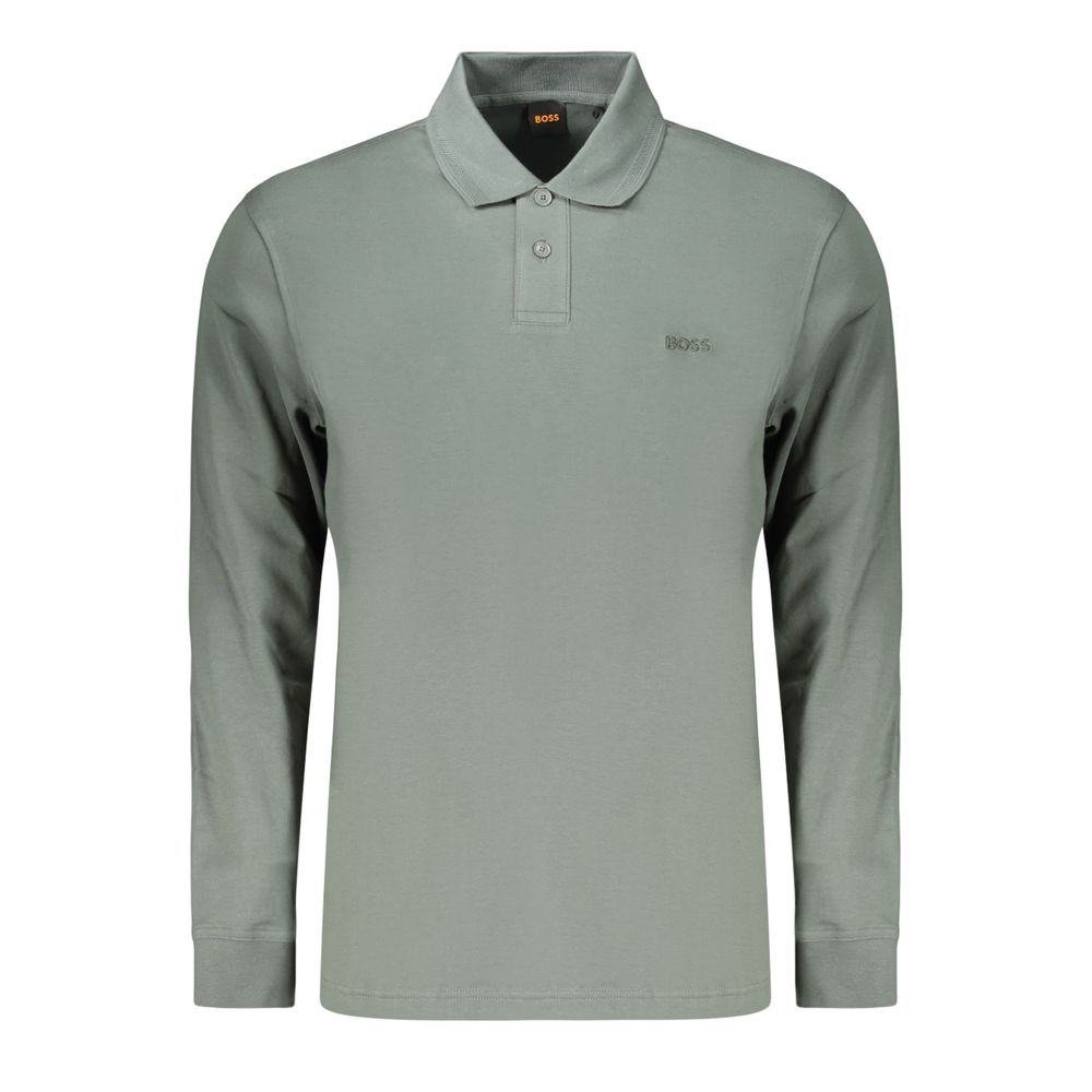 Hugo Boss Cotton Polo Shirt in Green