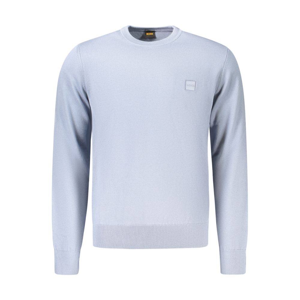 Hugo Boss Cotton Sweatshirt in Blue