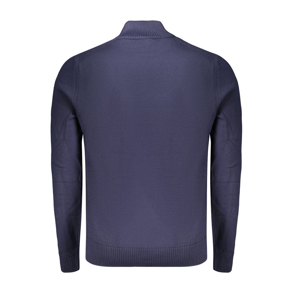 Hugo Boss High Neck Sweater in Blue
