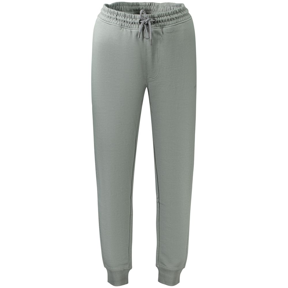 Hugo Boss Cotton Jogger Trousers in Green