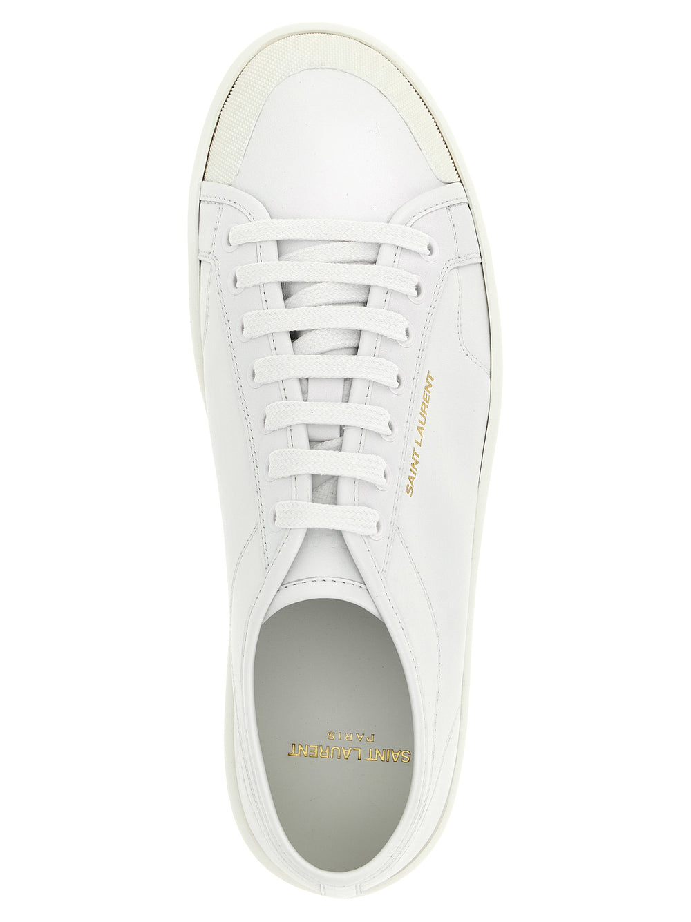 Saint Laurent Δερμάτινα Sneakers σε Λευκό