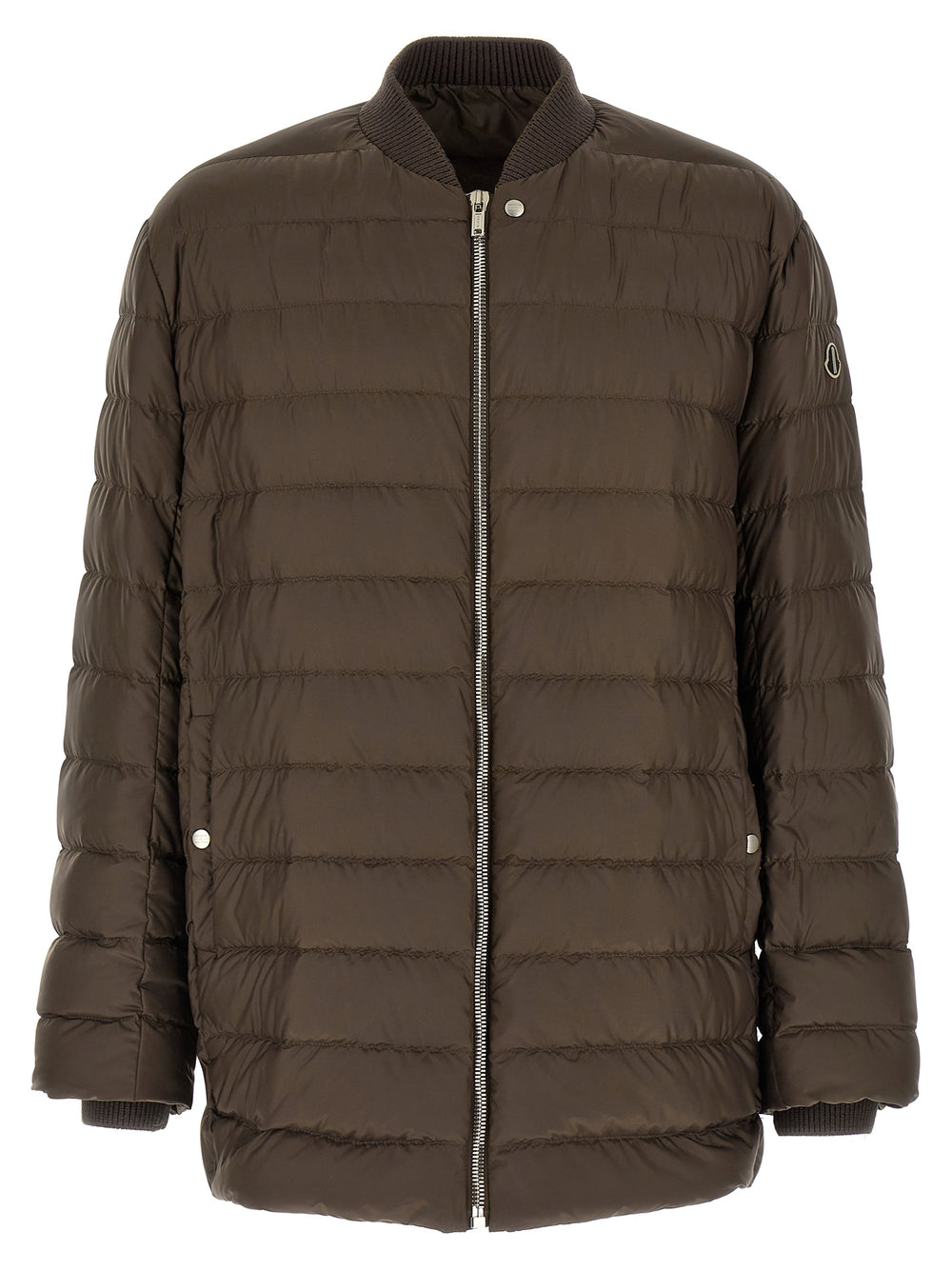 Rick Owens Polyester Bomber Jacket in Brown