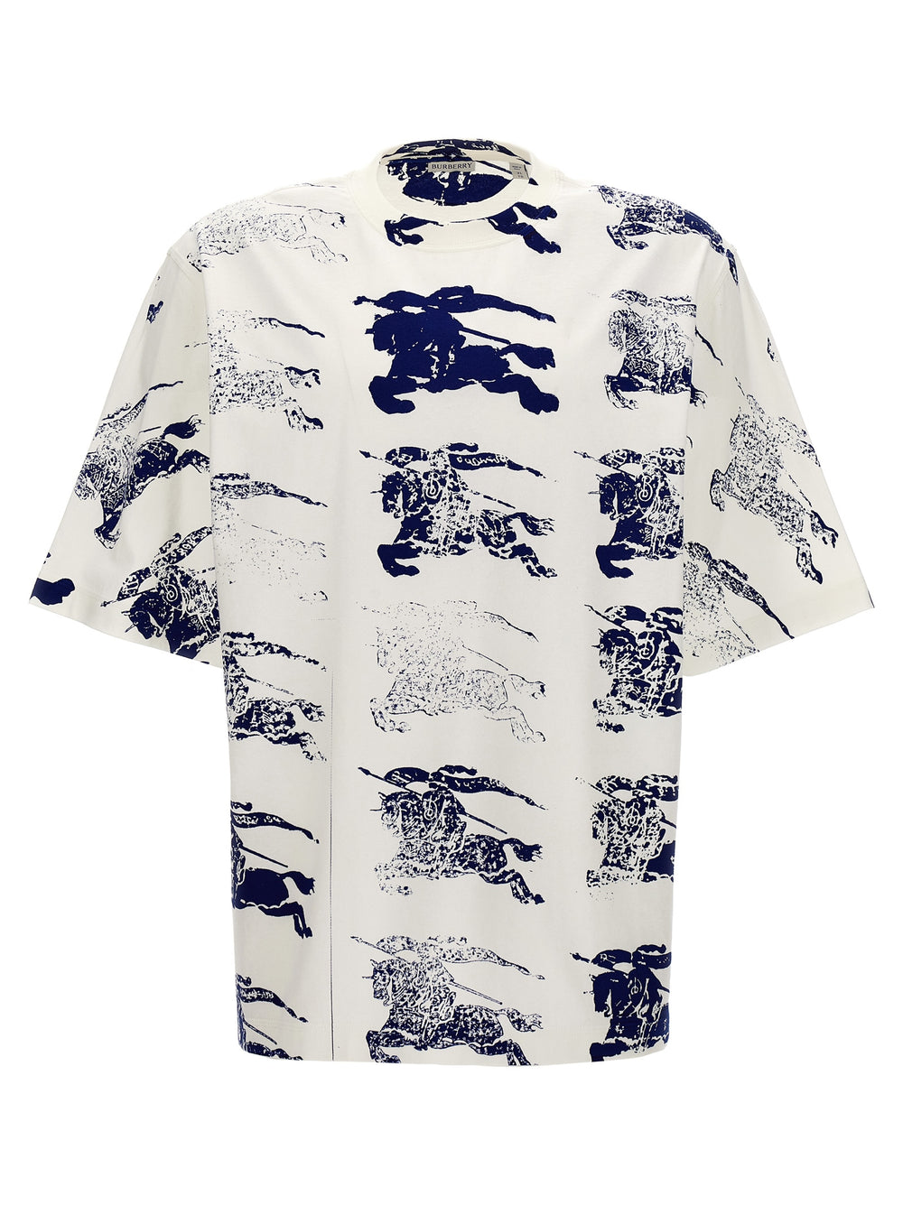 Burberry Cotton T-Shirt in Multicolour