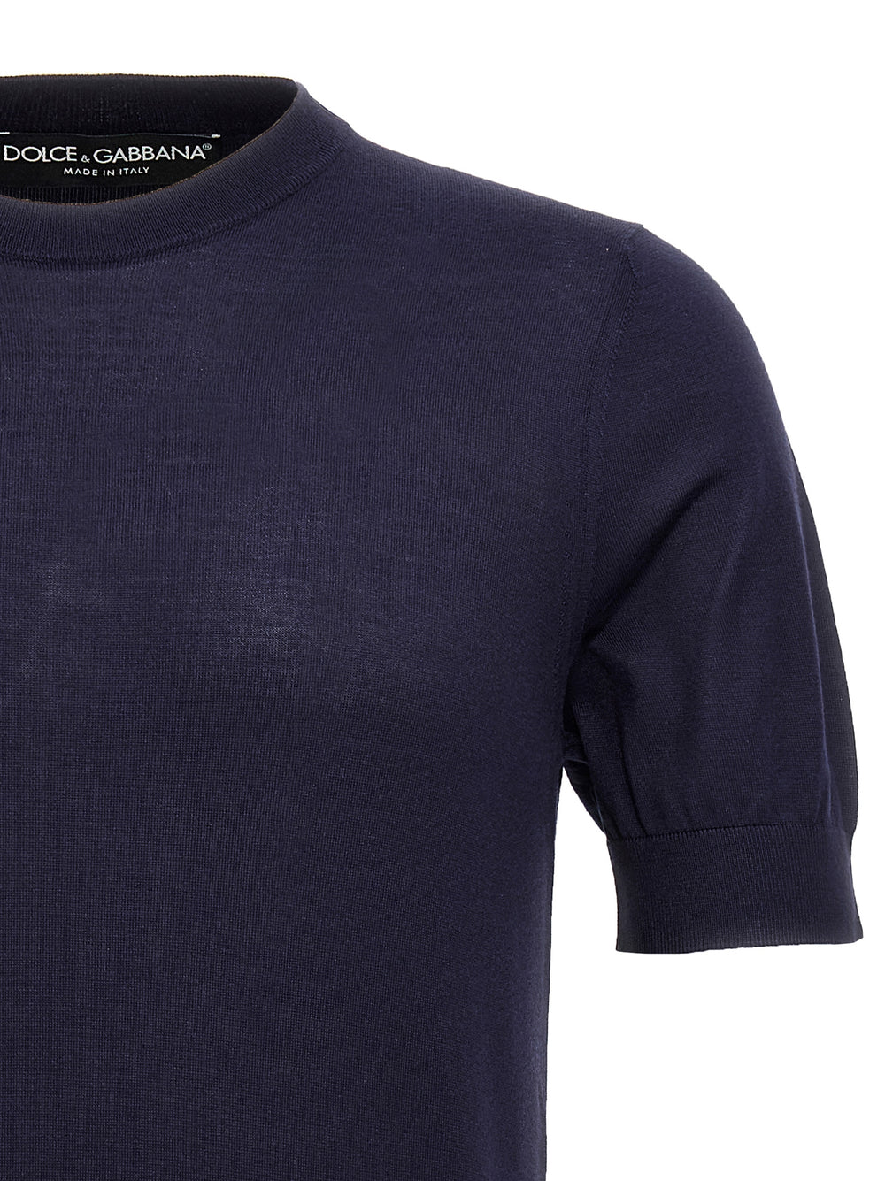 Dolce & Gabbana 100% Silk Cardigan in Blue