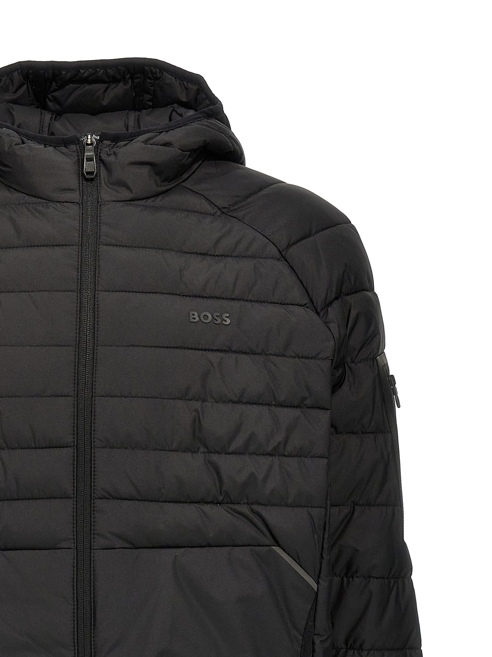 Hugo Boss Polyester Shell Jacket in Black
