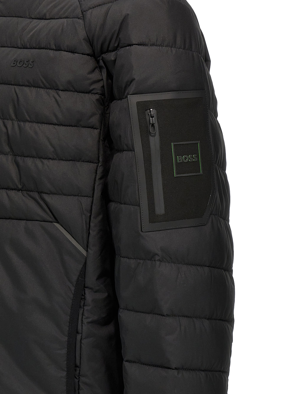 Hugo Boss Polyester Shell Jacket in Black