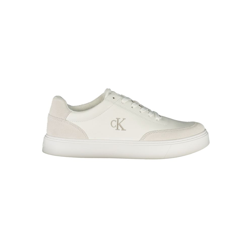 Calvin Klein Λευκό Πολυουρεθανικό Sneaker