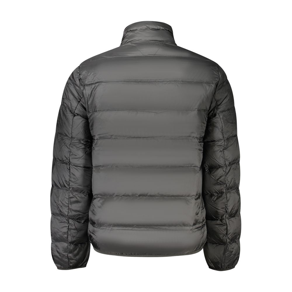 Black Polyester Shell Jacket