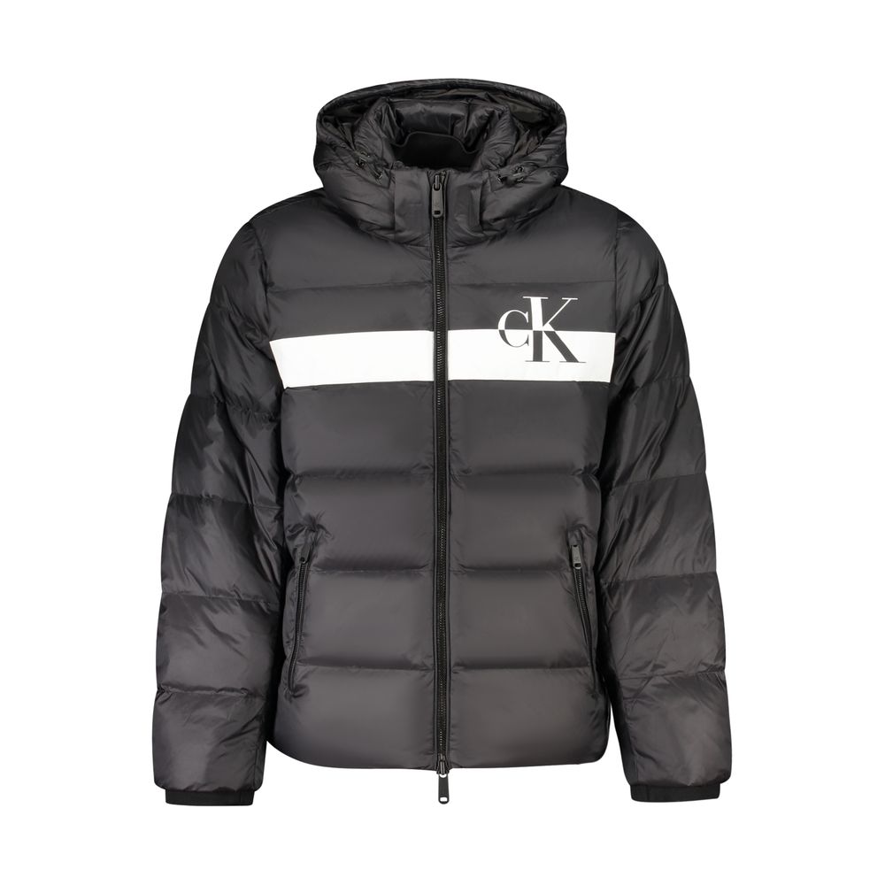 Black Nylon Shell Jacket