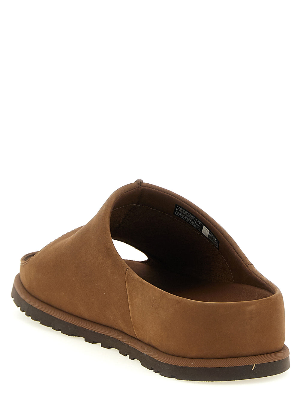 UGG Nubuck Slides in Brown