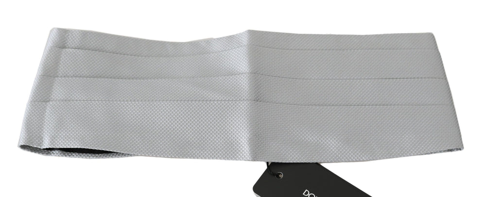 Dolce & Gabbana 100% Silk Cummerbund in Grey