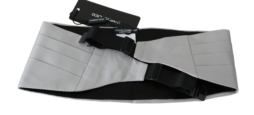 Dolce & Gabbana 100% Silk Cummerbund in Grey
