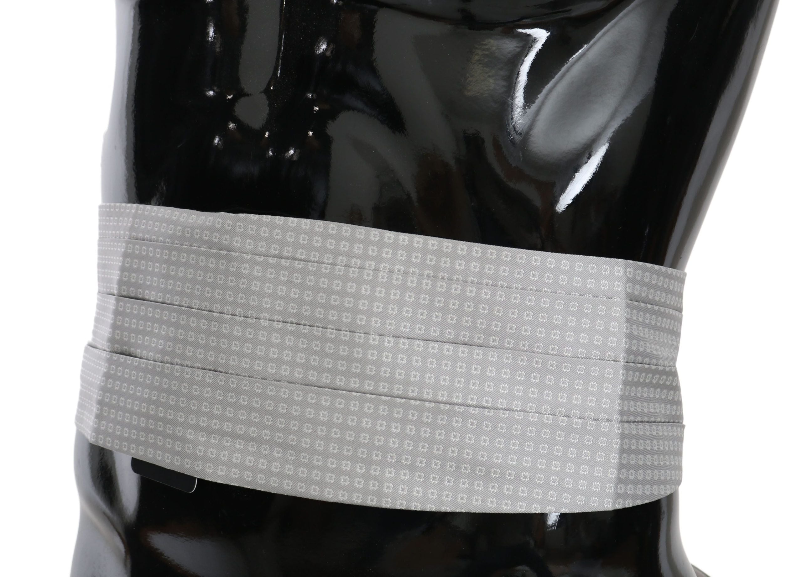 Dolce & Gabbana Cummerbund από 100% μετάξι σε Γκρι