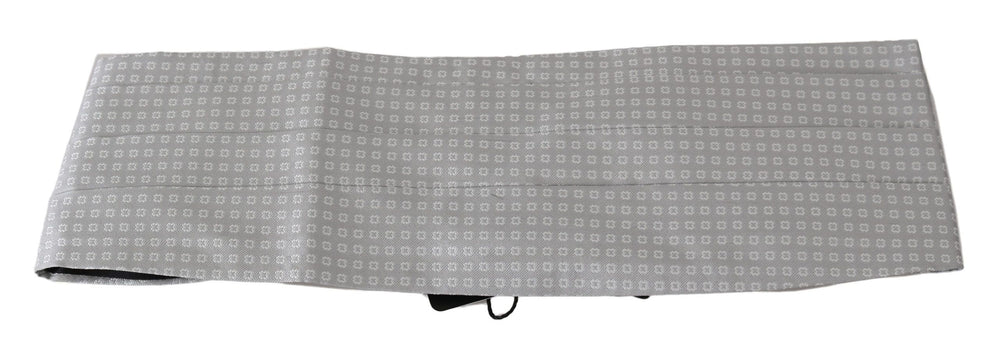 Dolce & Gabbana 100% Silk Cummerbund in Grey