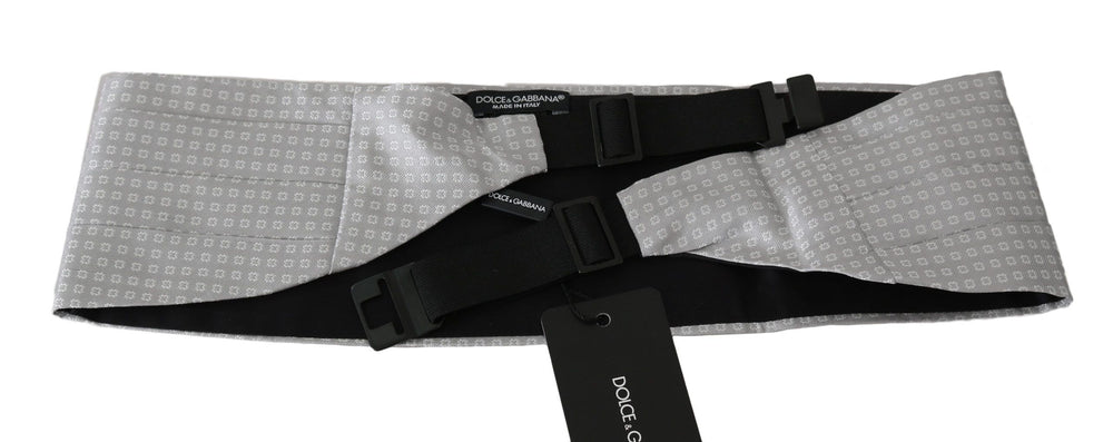 Dolce & Gabbana 100% Silk Cummerbund in Grey