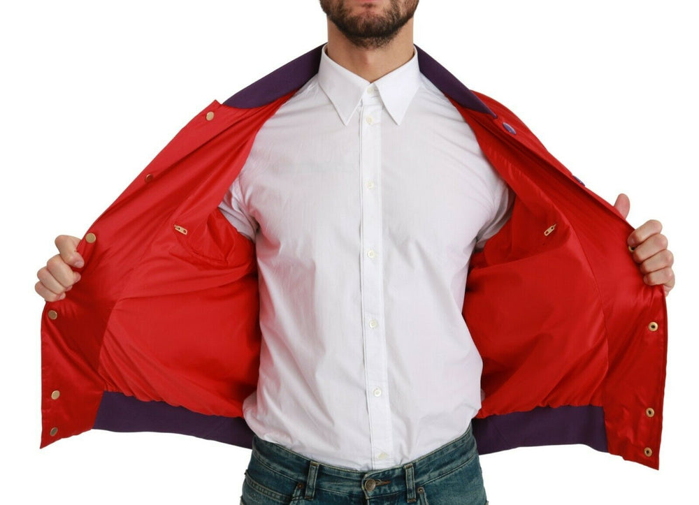 Dolce & Gabbana Year of the Pig Bomber Jacket in Red