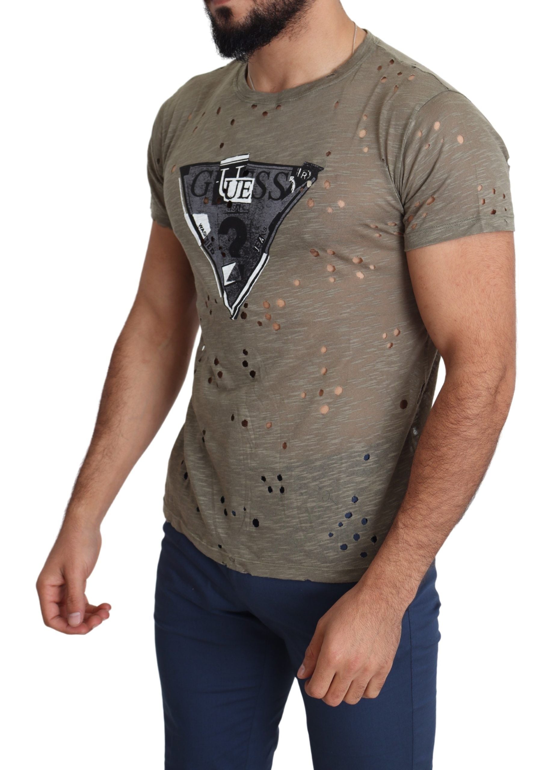 Guess Βαμβακερό T-Shirt