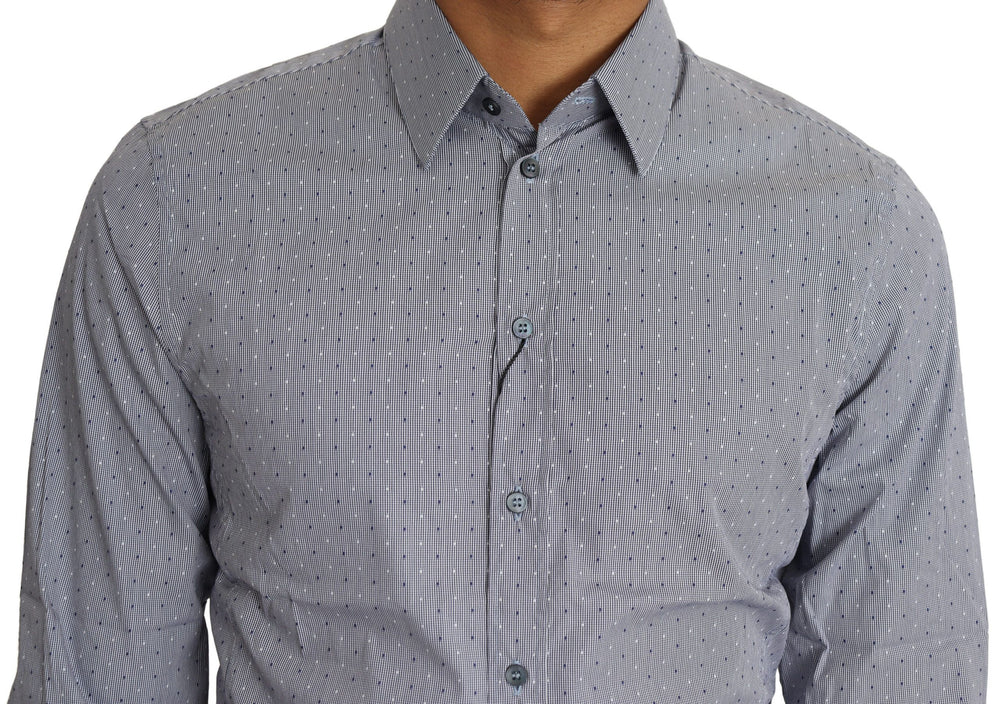 Dolce & Gabbana Cotton Blend SICILIA Shirt in Gray
