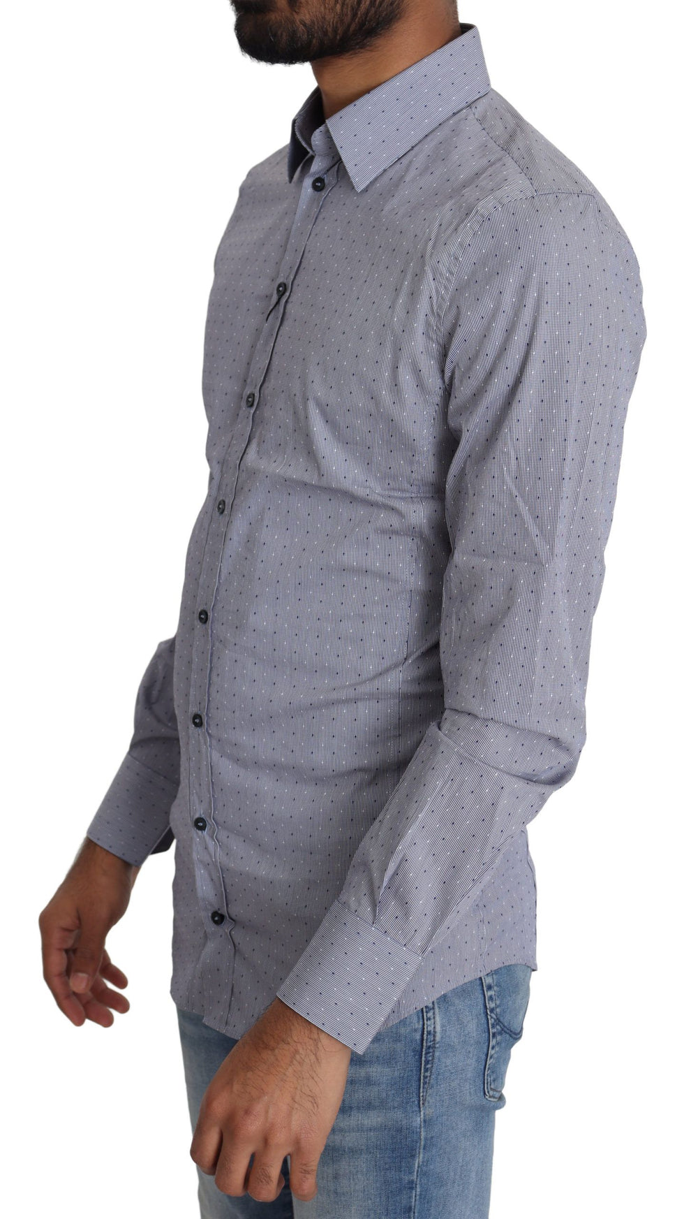 Dolce & Gabbana Cotton Blend SICILIA Shirt in Gray