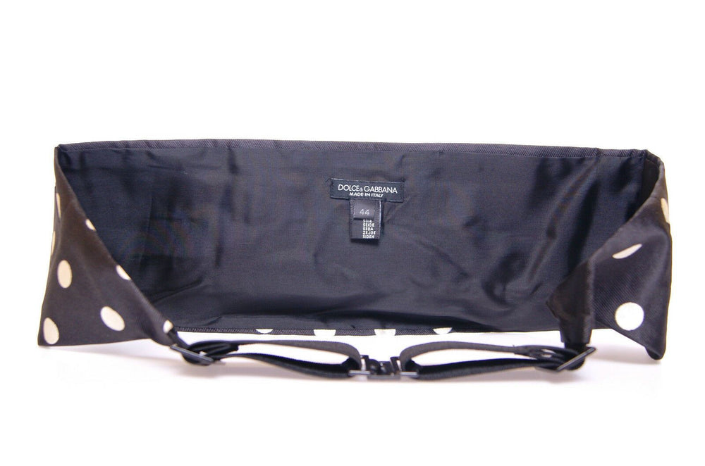 Dolce & Gabbana Silk Cummerbund in Black
