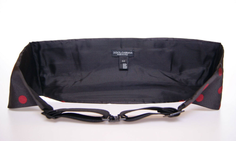 Dolce & Gabbana 100% Silk Cummerbund in Black
