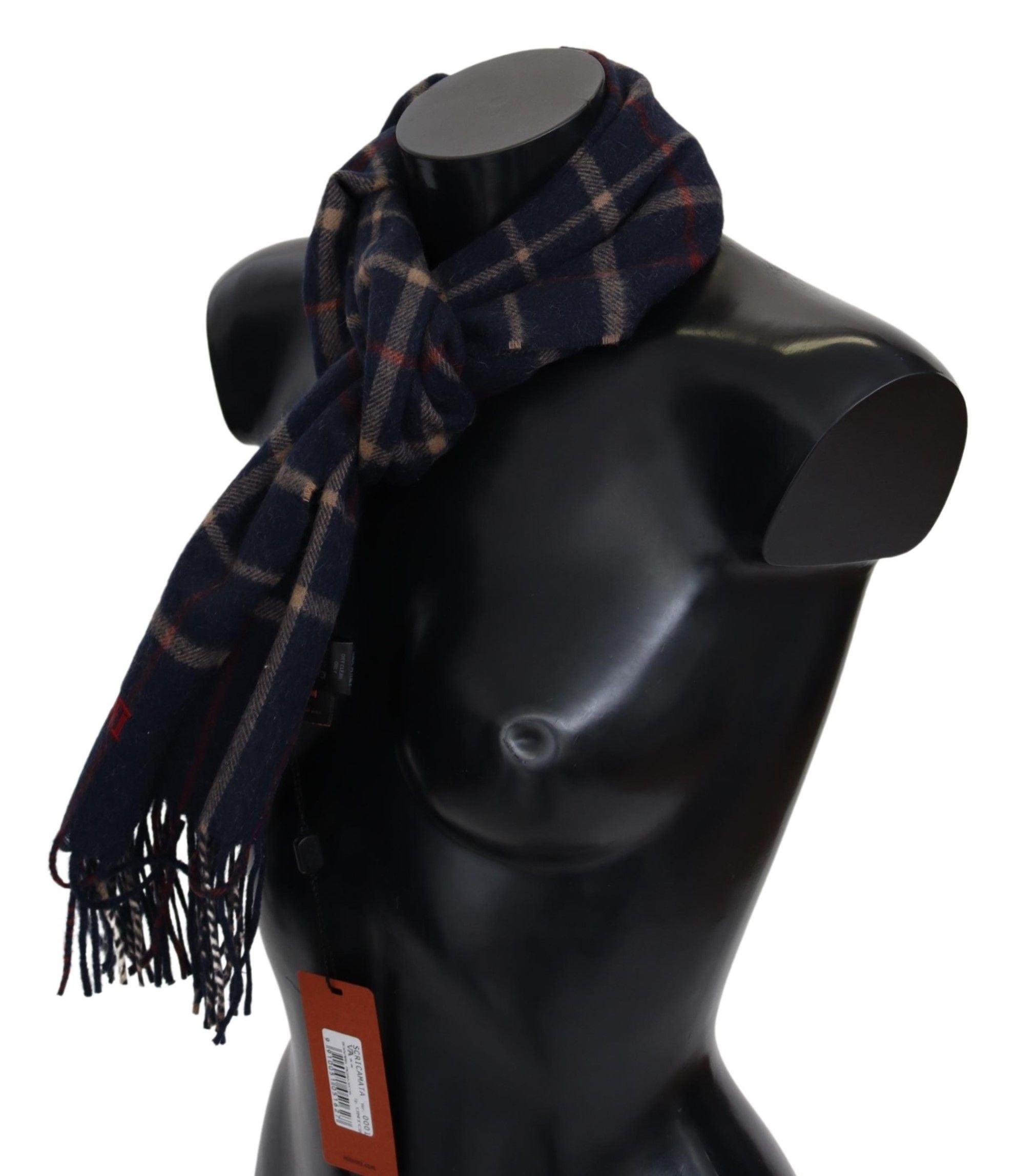 Missoni 100% Camel Hair Scarf in Black