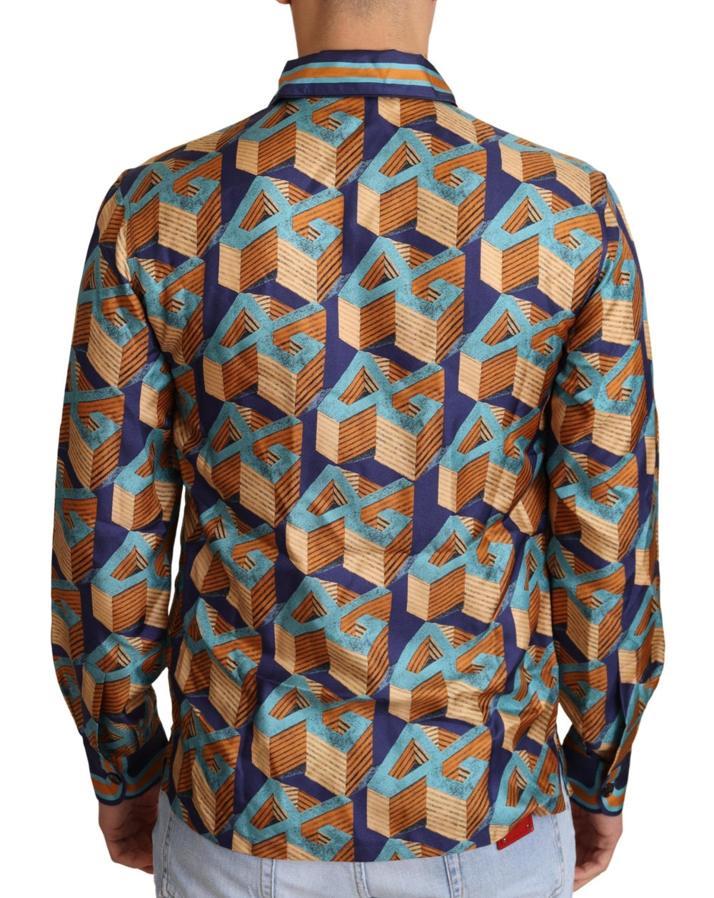 Dolce & Gabbana 100% Silk Shirt in Multicolor