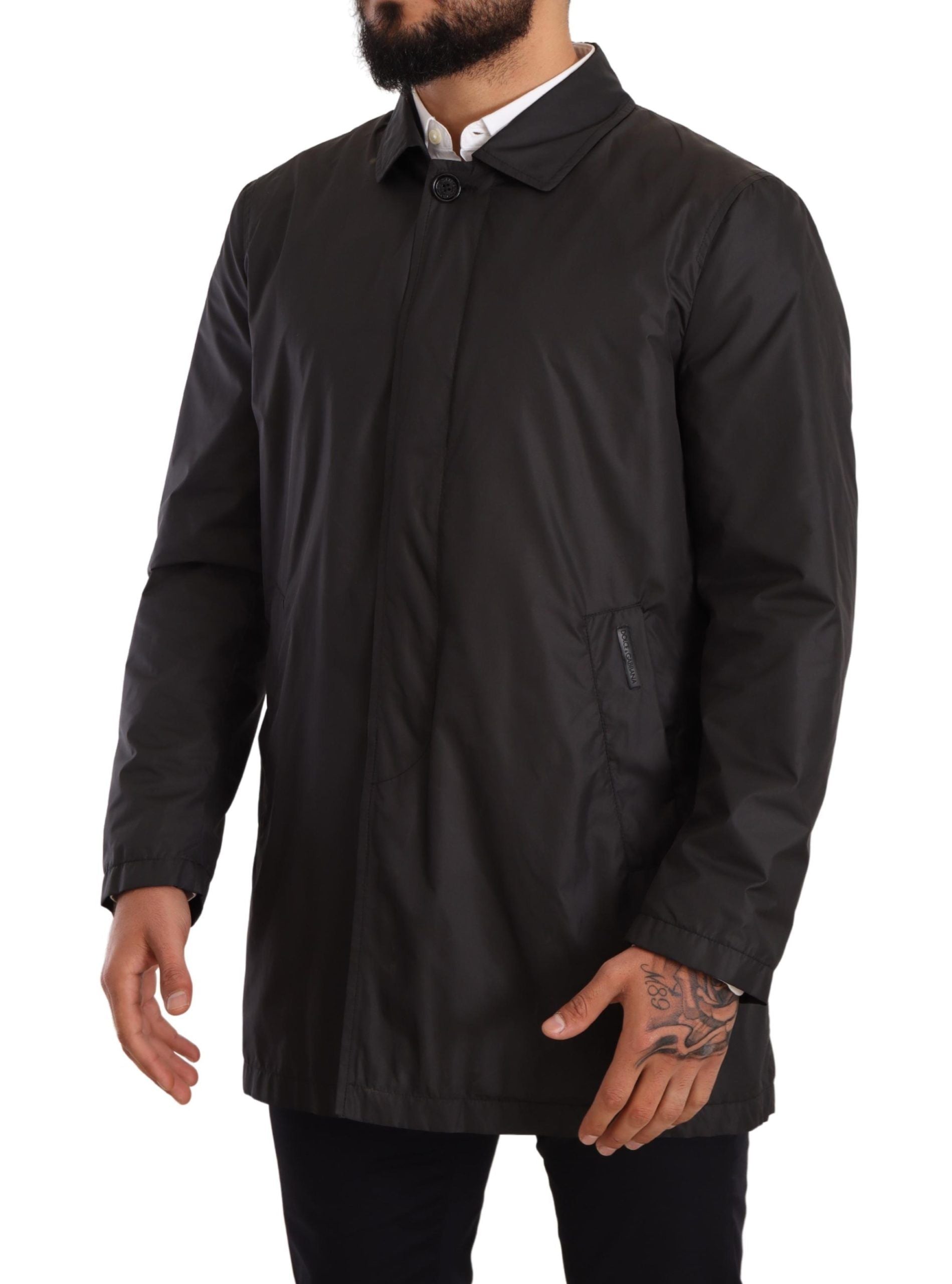 Dolce & Gabbana Trench Coat σε Μαύρο