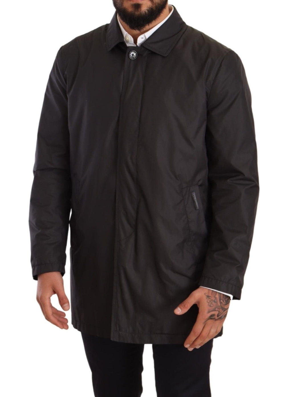 Dolce & Gabbana Trench Coat in Black
