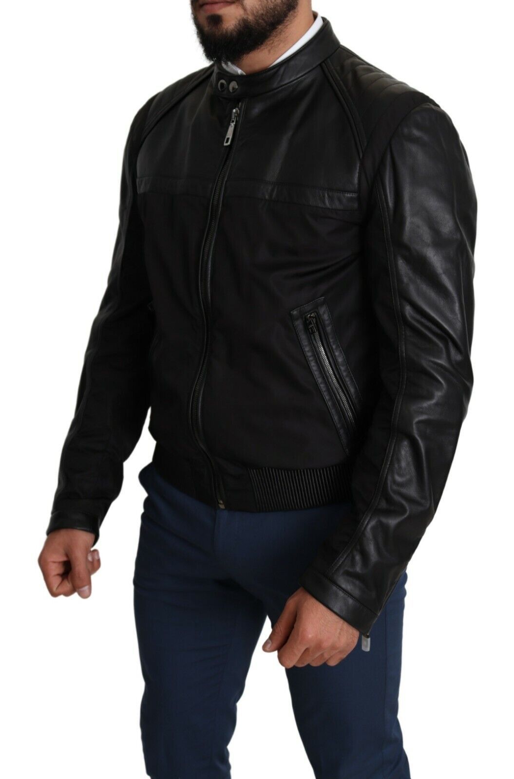 Dolce & Gabbana Bomber Jacket από νάιλον σε Μαύρο