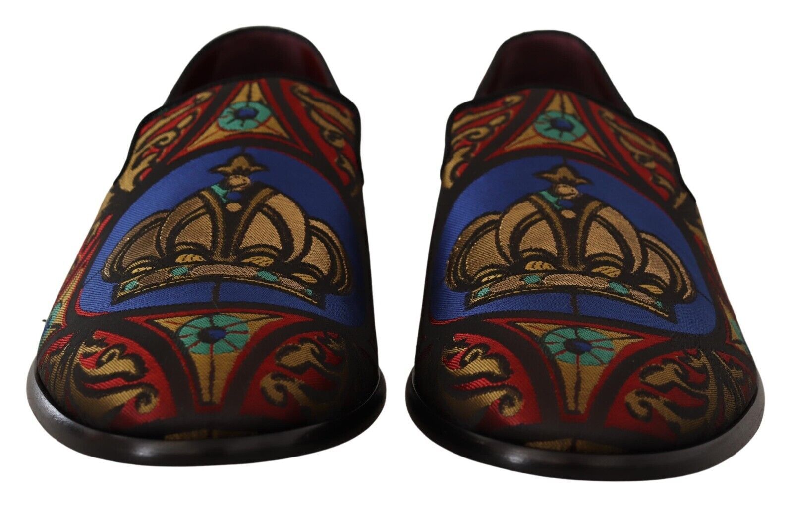 Dolce & Gabbana Πολύχρωμα Jacquard Loafers