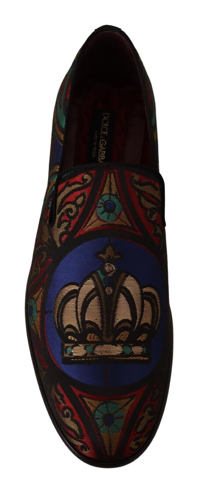 Dolce & Gabbana Multicolor Jacquard Loafers