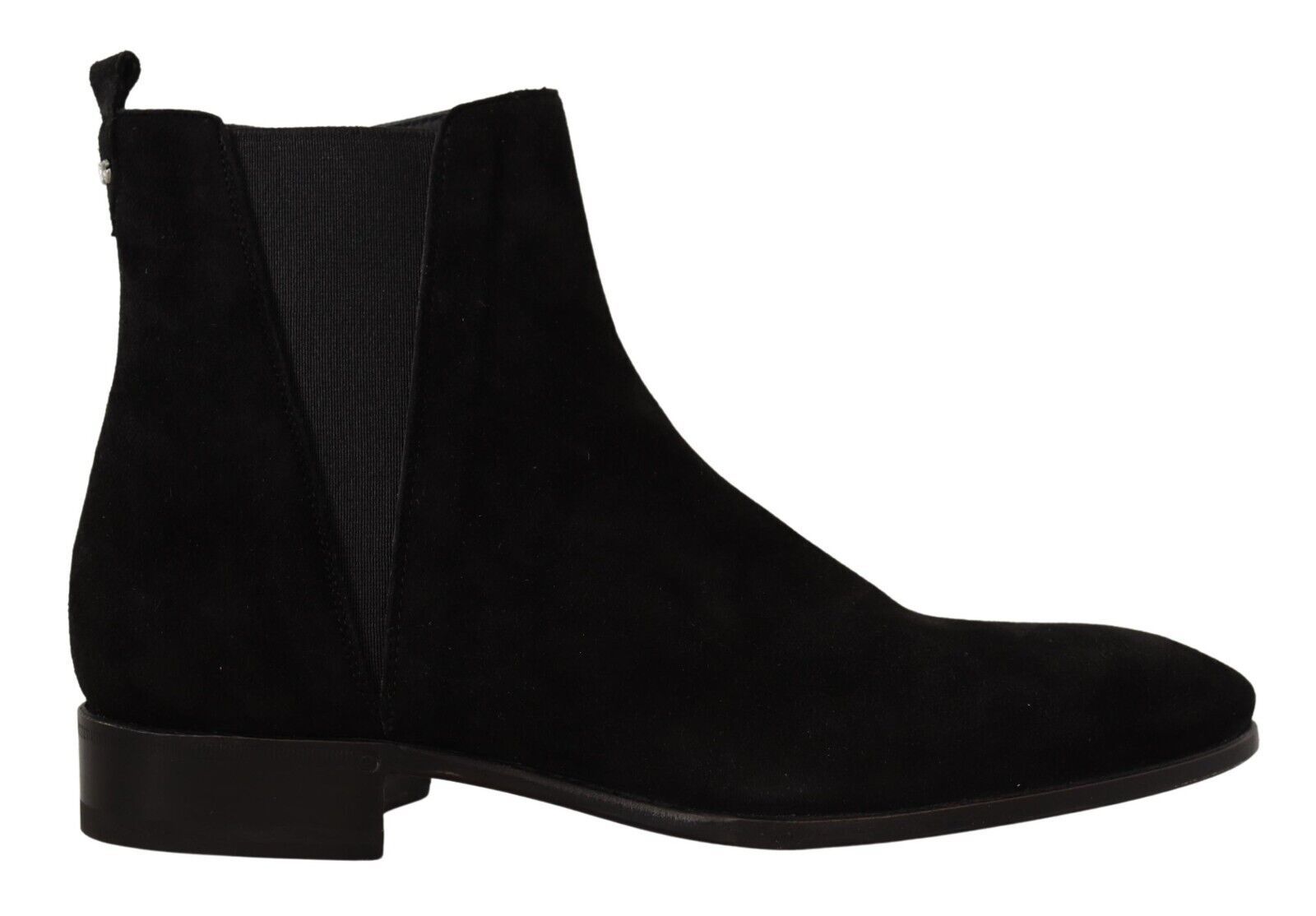 Black Suede Leather Chelsea Mens Boots Shoes mens luxury fashion - Mens Edit