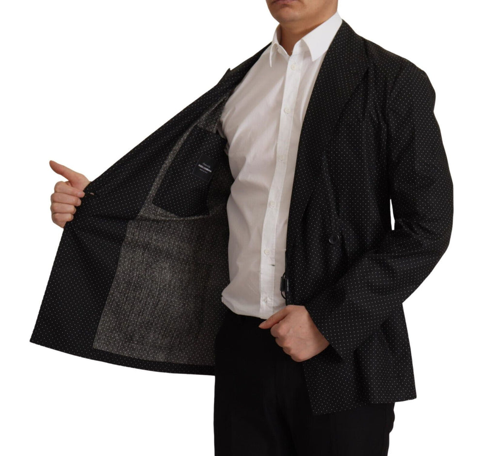 Dolce & Gabbana Cotton Blazer in Black